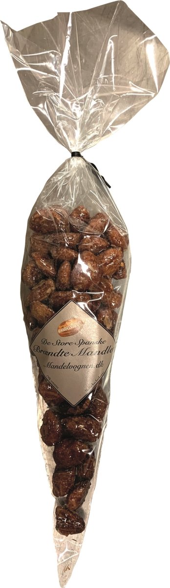 Mandelvognens brændte mandler 130 g 