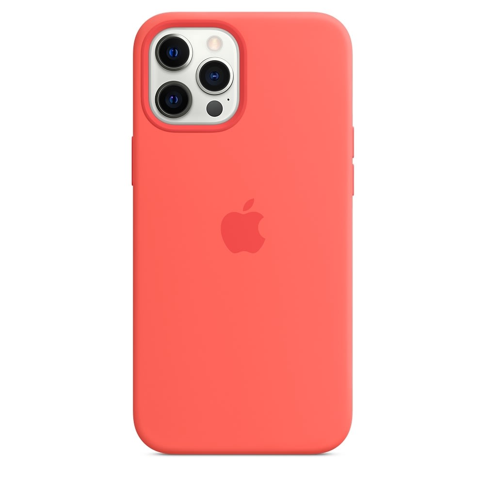 Apple silikone-etui til iPhone 12 Pro Max, pink