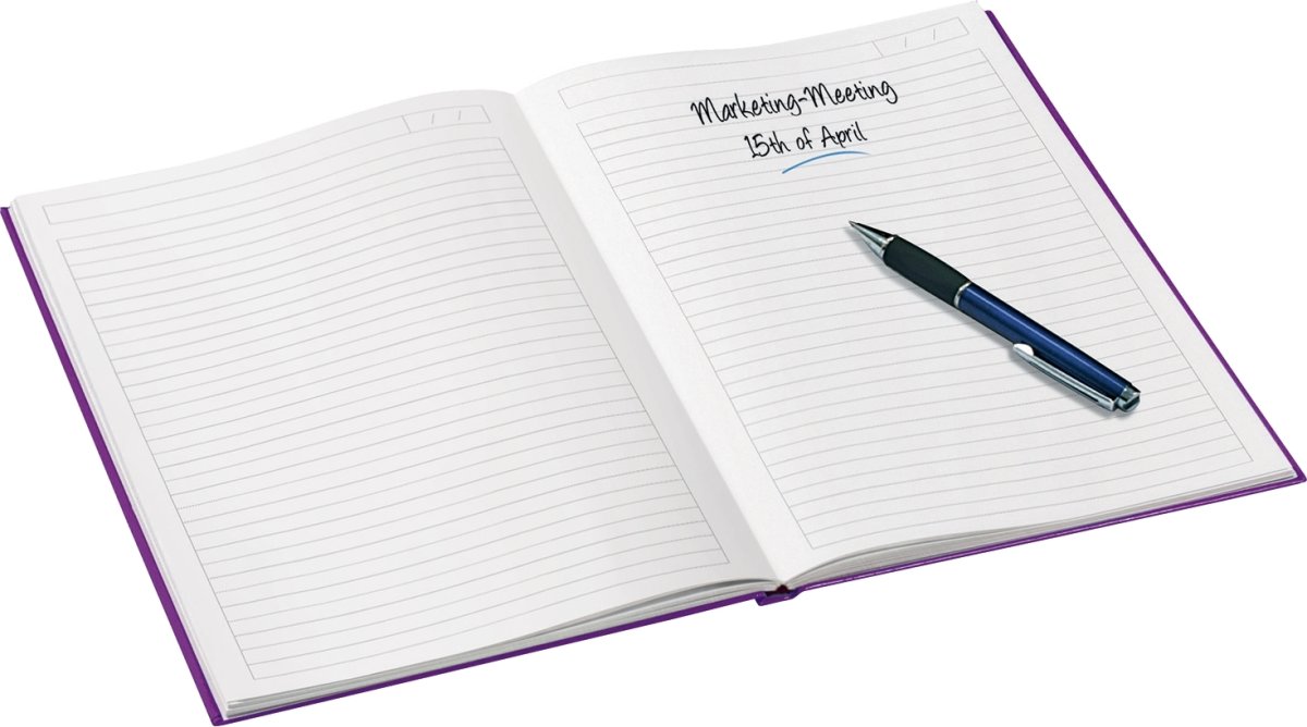 Leitz WOW Notesbog | A5 | Linjeret | Lilla