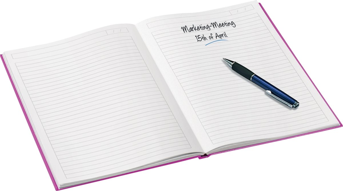 Leitz WOW Notesbog | A5 | Linjeret | Pink