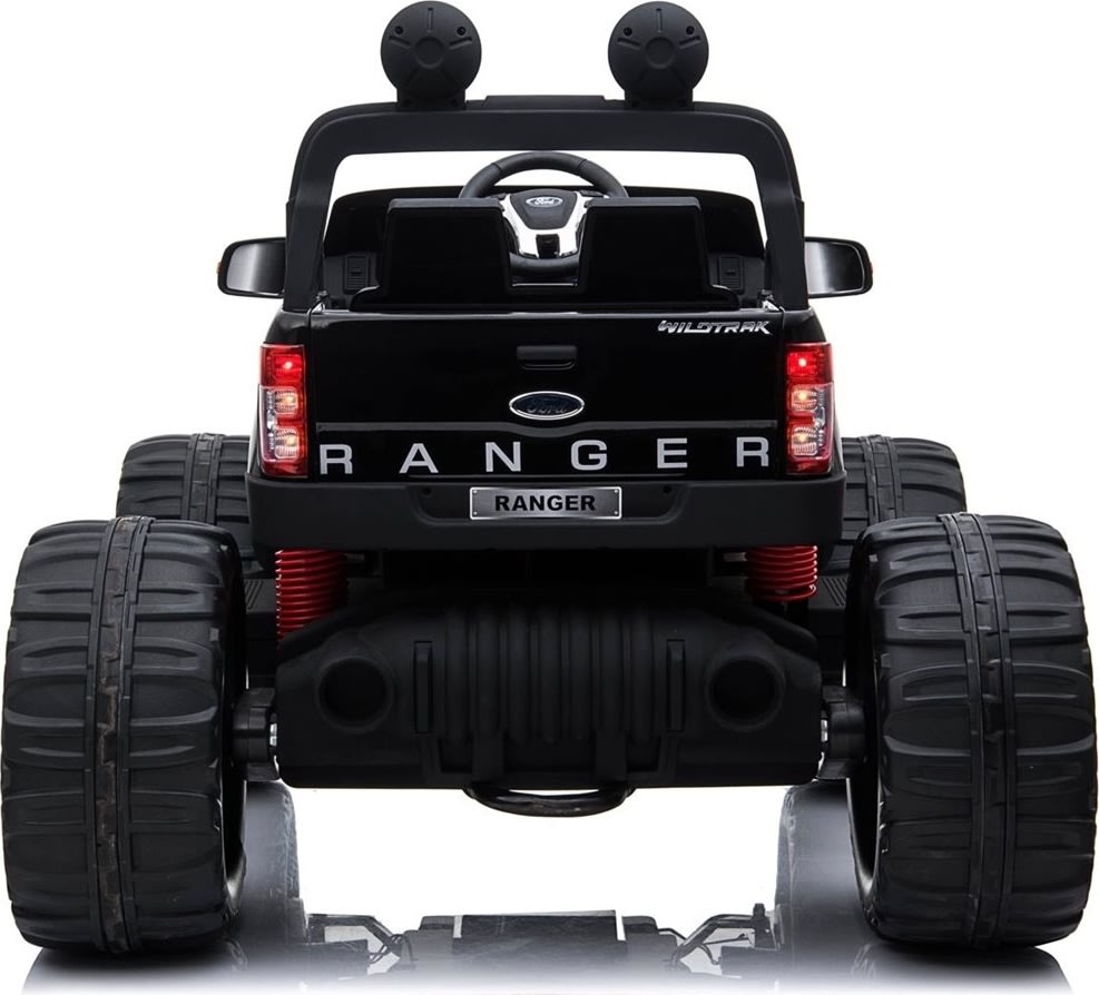 El-drevet Ford Ranger Monster Truck, 12V, sort