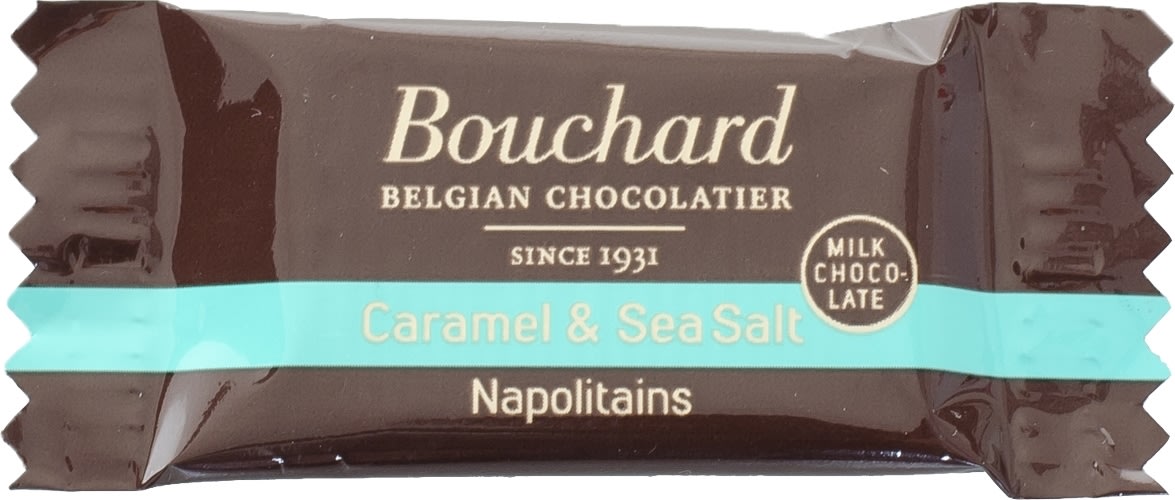 Bouchard Saltkaramel Chokolade, 200 stykker á 5 g