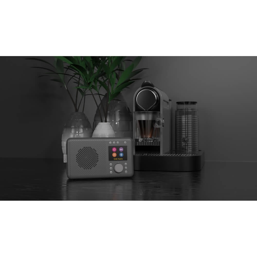 Pure Radio Elan Connect med FM/DAB/DAB+, sort