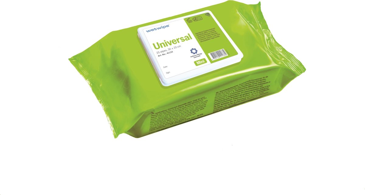 Wet Wipe Universal, mini, 25 wipes