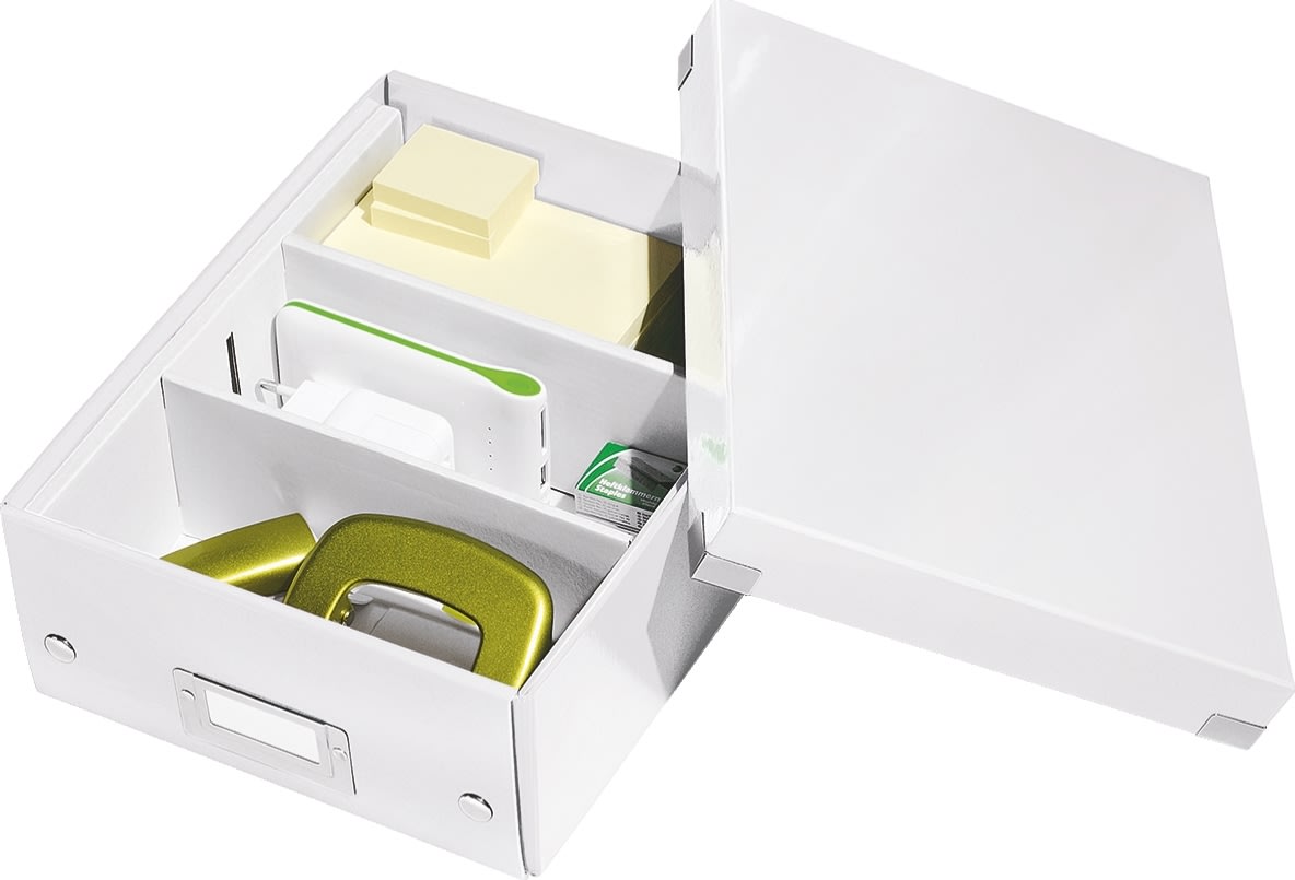 Leitz Click & Store Organiseringsboks | S | Hvid