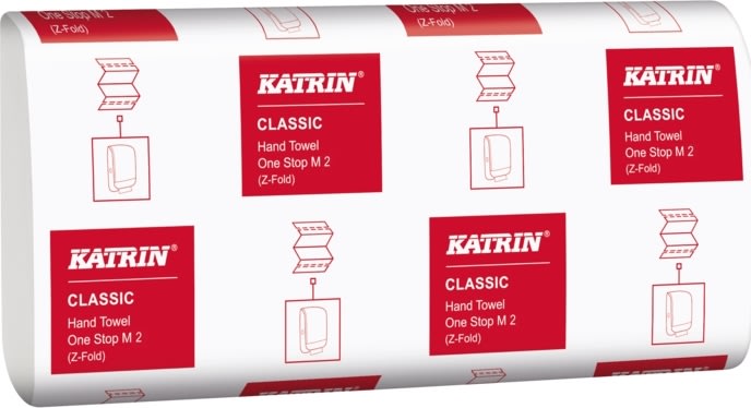 Katrin Classic M2 håndklædeark | 2-lags | 21 bdt.