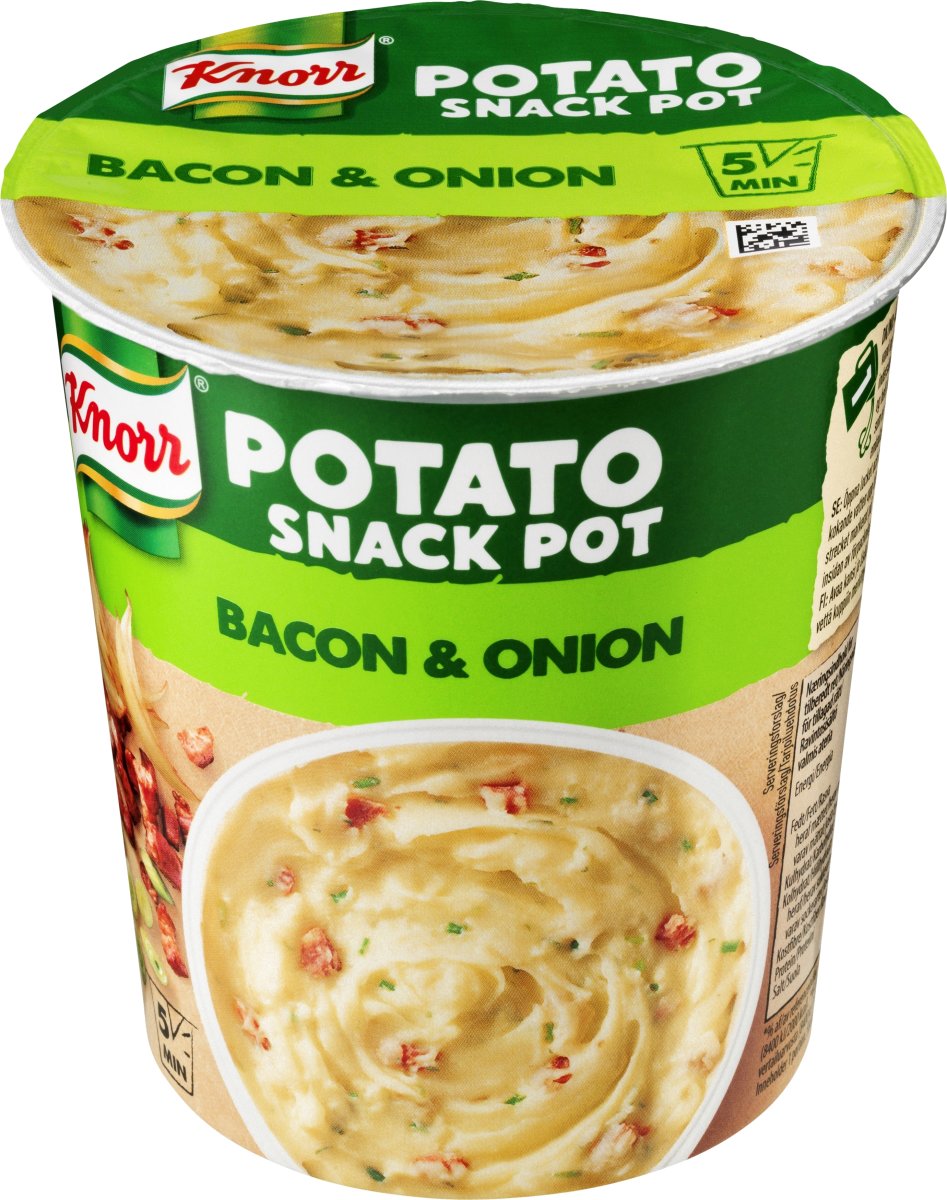 Knorr Snack Pot Potato Bacon & Onion, 51 g