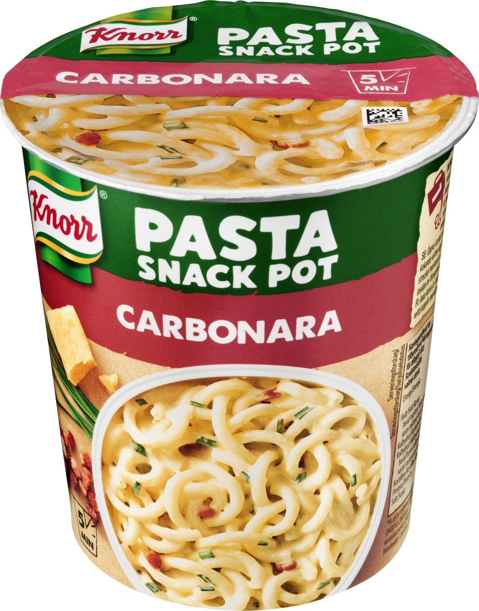 Knorr Snack Pot Pasta Cabonara, 63 g