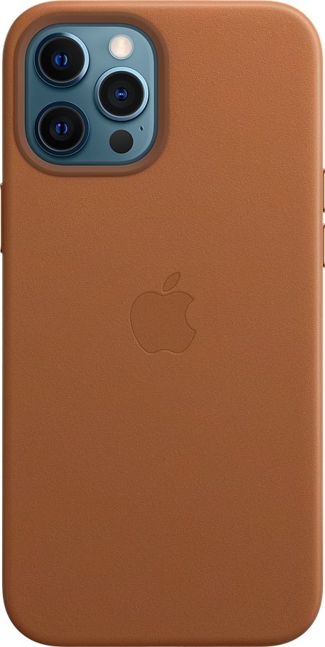Apple læder etui til iPhone 12 Pro Max, brun