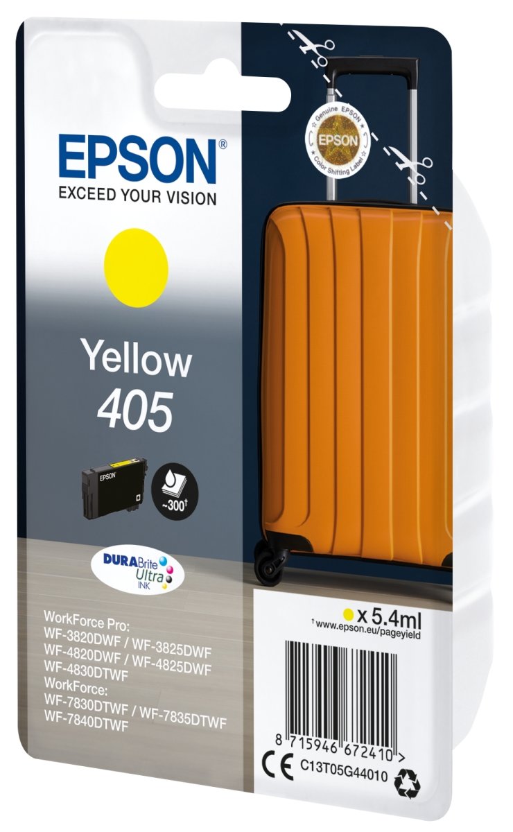 Epson T405 blækpatron, gul