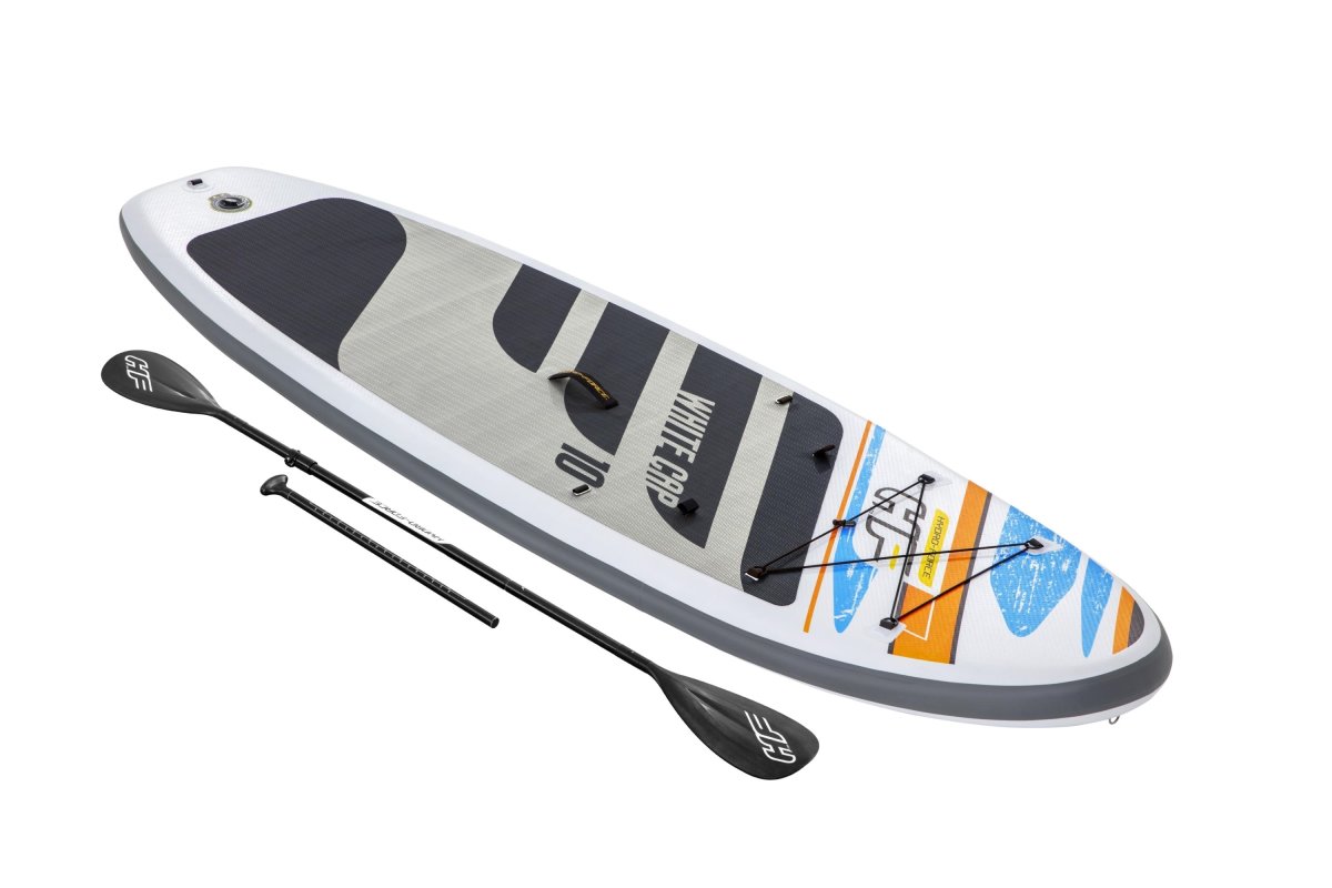 Bestway White Cap Paddleboard Sæt 3m x 84cm x12cm