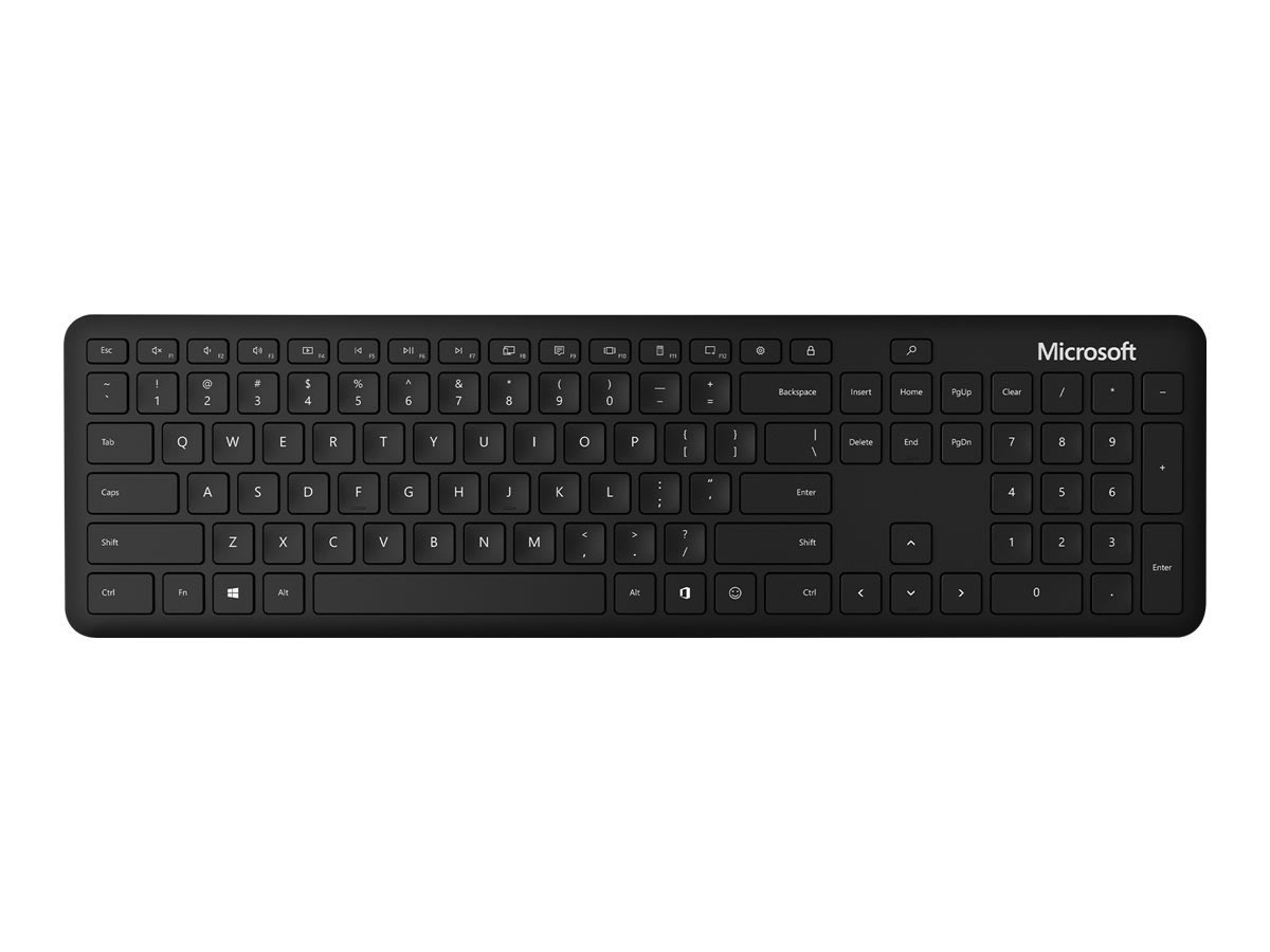 Microsoft Bluetooth tastatur, sort
