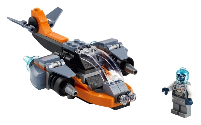 LEGO Creator 31111 Cyberdrone, 6+