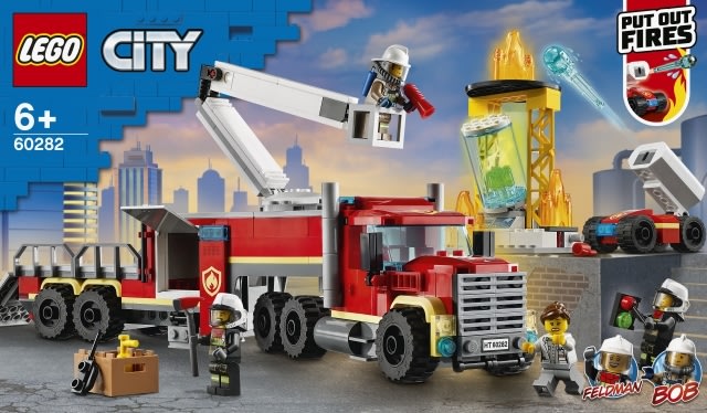 LEGO City Fire 60282 Brandvæsnets kommandoenhed 6+