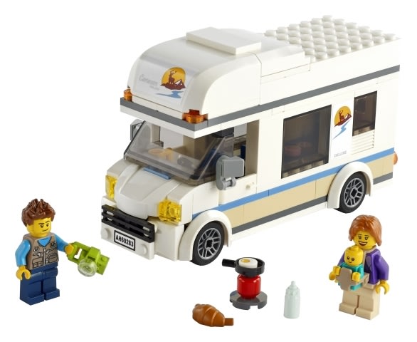 LEGO City 60283 Ferie-autocamper, 5+