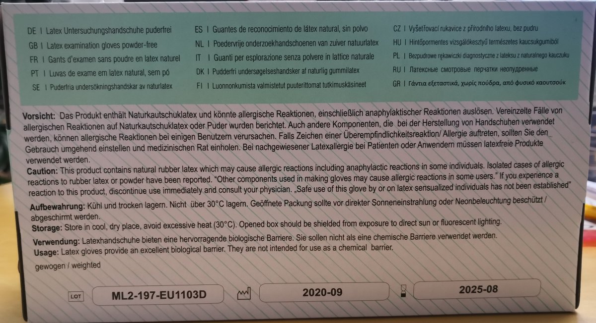 Latexhandsker pudderfri, x-large, natur, 100 stk