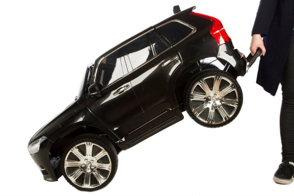 El-drevet Volvo XC90 børnebil, 12V, sort