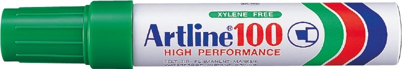 Artline 100 Permanent Marker | Grøn