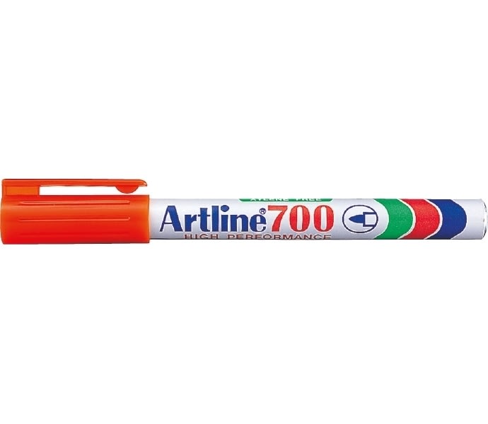 Artline 700 Permanent Marker, orange