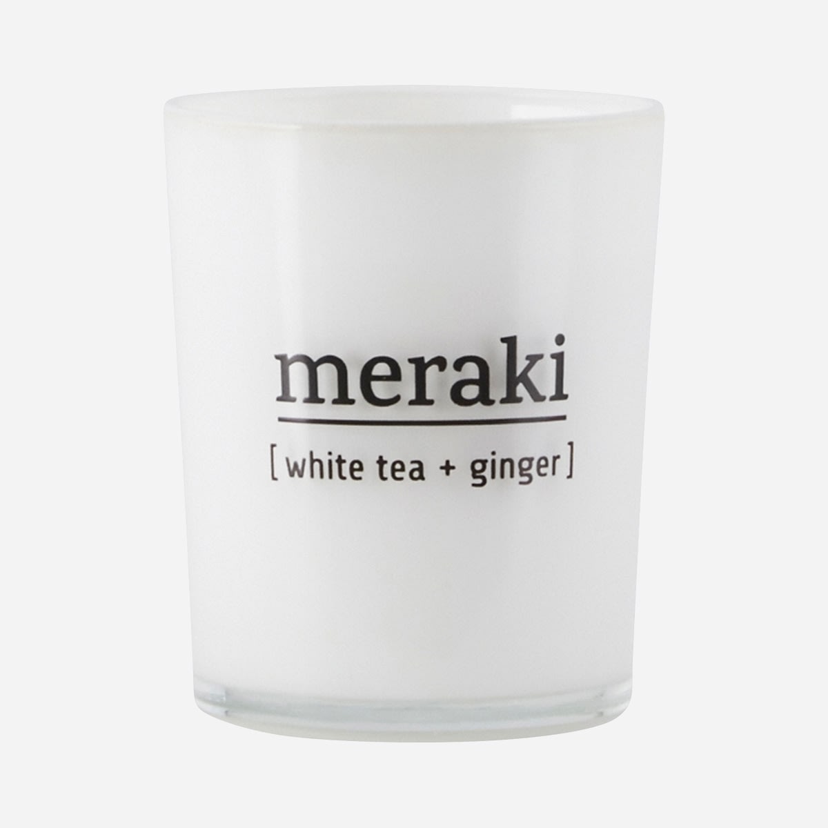 Meraki Duftlys, White tea & ginger