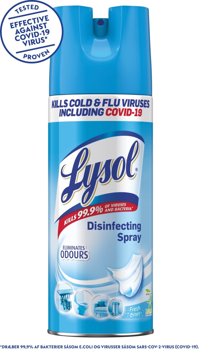 Lysol Overfladedesinfektion | Spray 400 ml | Lomax A/S