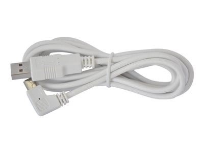 Mousetrapper cable, hvid
