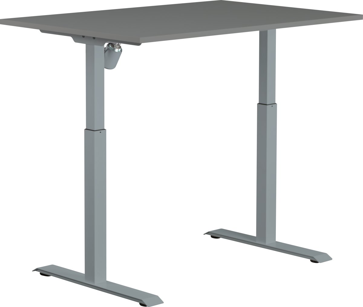 Sun-Flex II hæve/sænkebord, 120x80, Antracit/grå