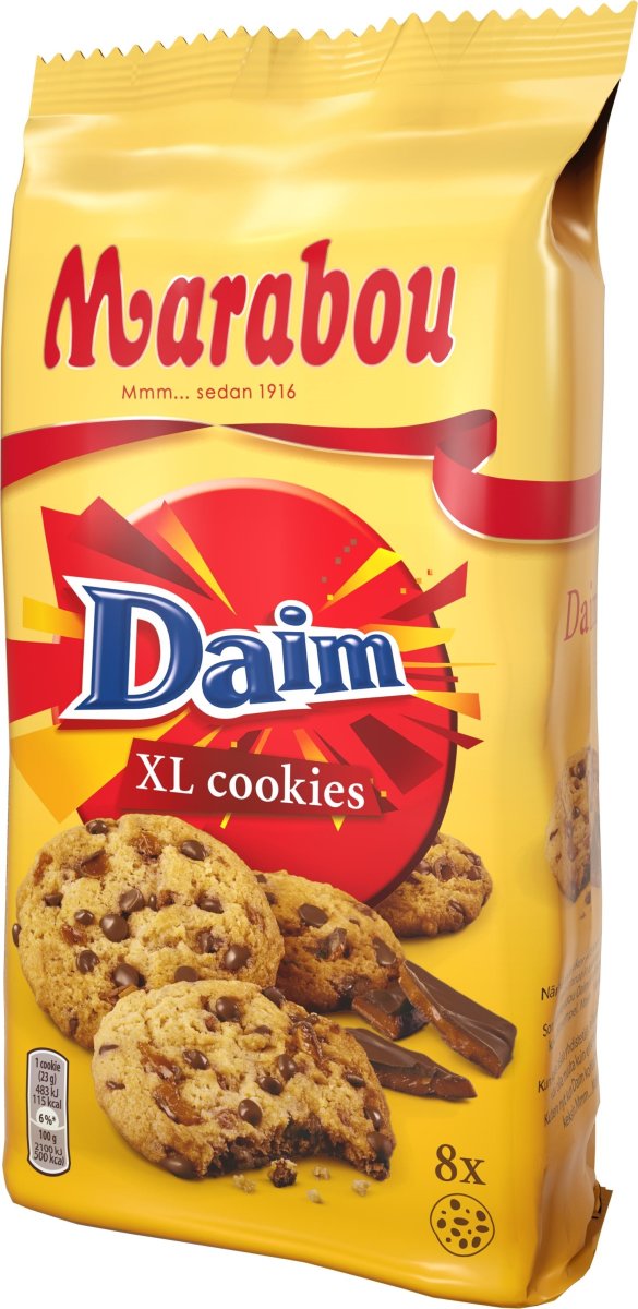 Marabou Cookies Daim, 184 g