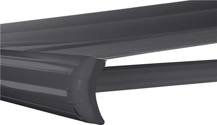 Liana Markise m/motor+LED, 350x300 cm, grå/grå