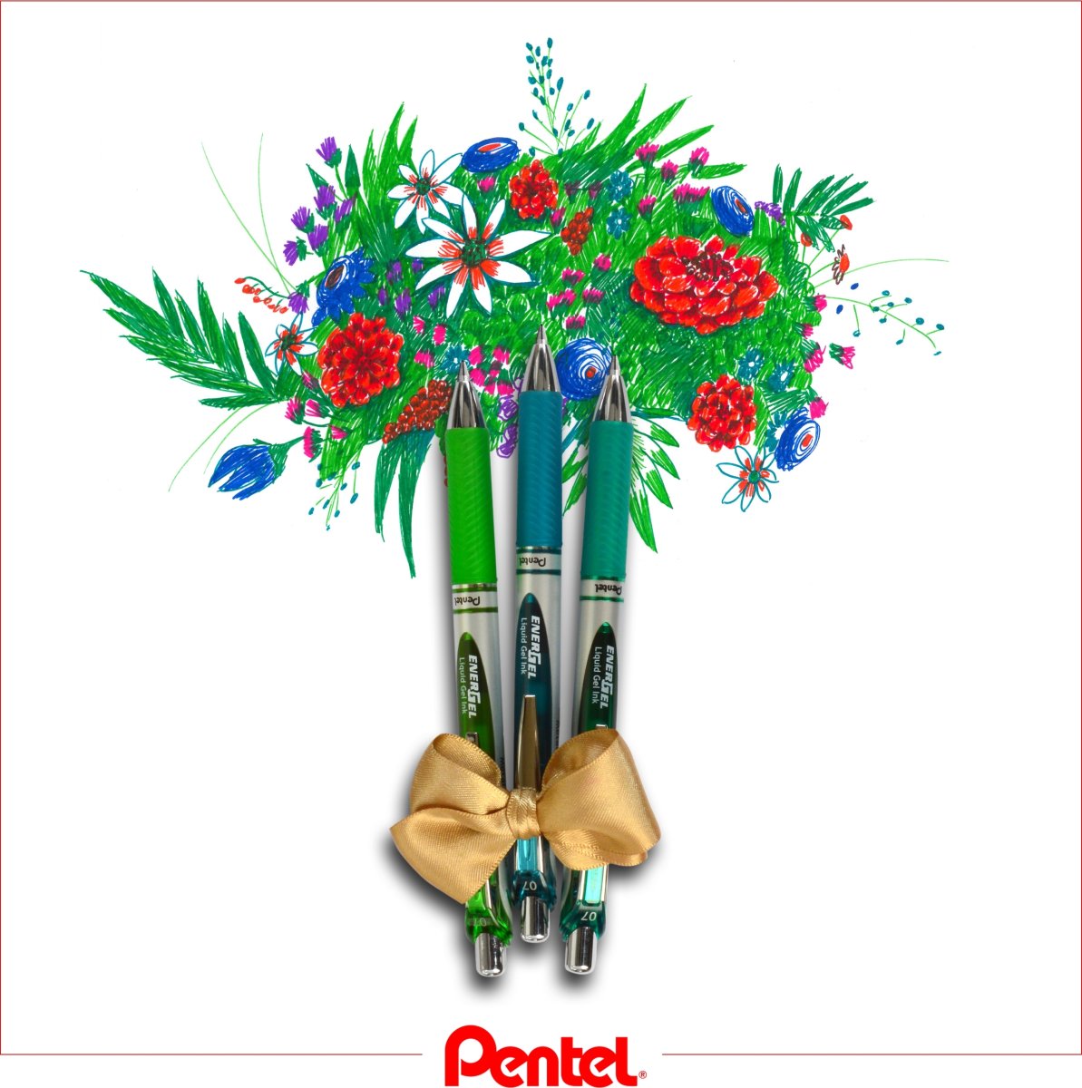Pentel Energel BL77 Rollerpen | 0,7 | Lilla
