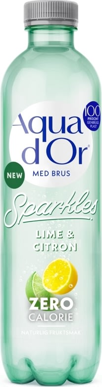 Aqua d'or Sparkles Lime & Citron 0,5 L