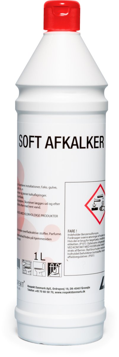 Liva Softafkalker Skumsanitet, 1 liter