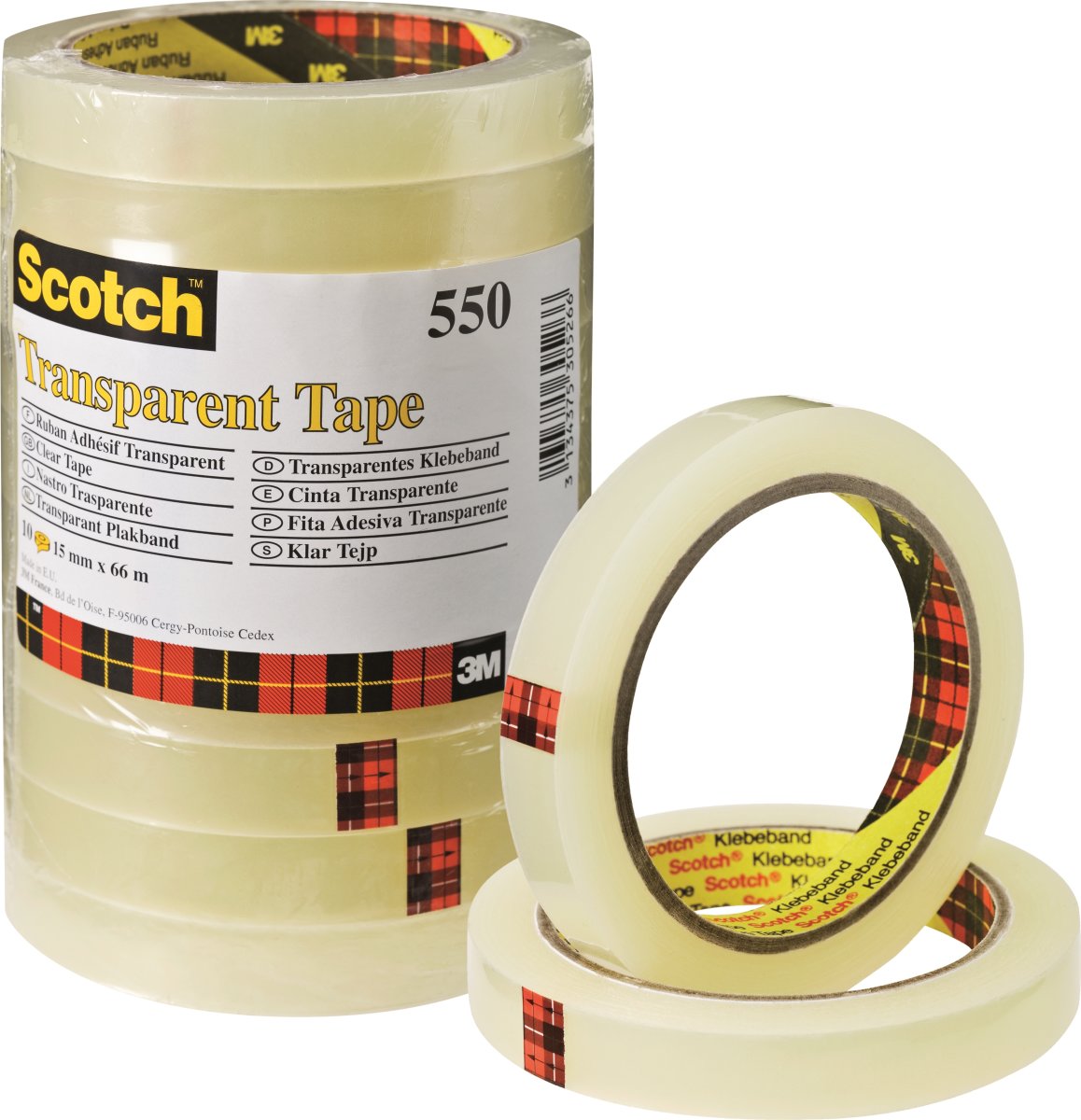 3M Scotch 550 Tape | 15mm | 66m