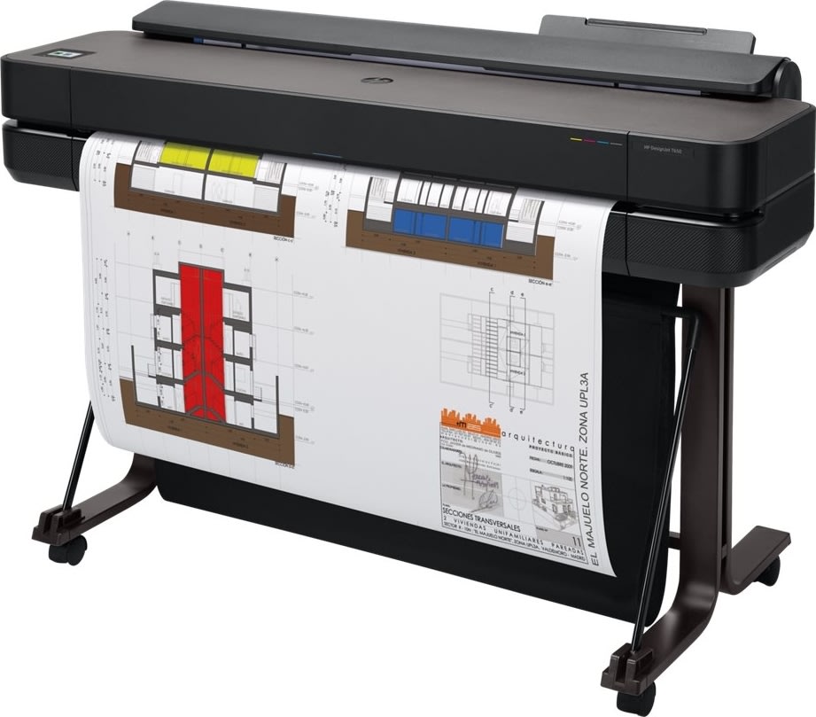 HP DesignJet T650 36” storformatsprinter