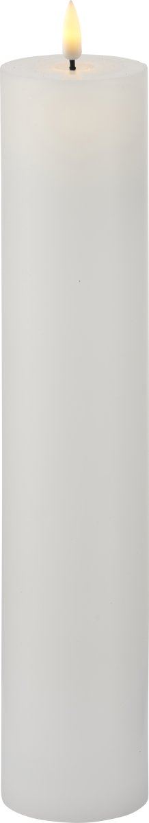 Sirius Sille Exclusive LED Lys, Ø5 x H25 cm, Hvid