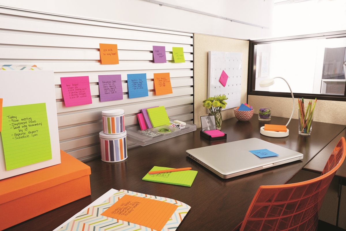 Post-it SS Notes 76x76 mm | Mix | 24 blokke