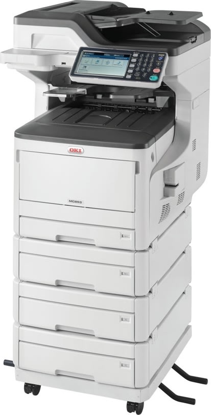 OKI MC853dnv farve A3 multifunktionsprinter