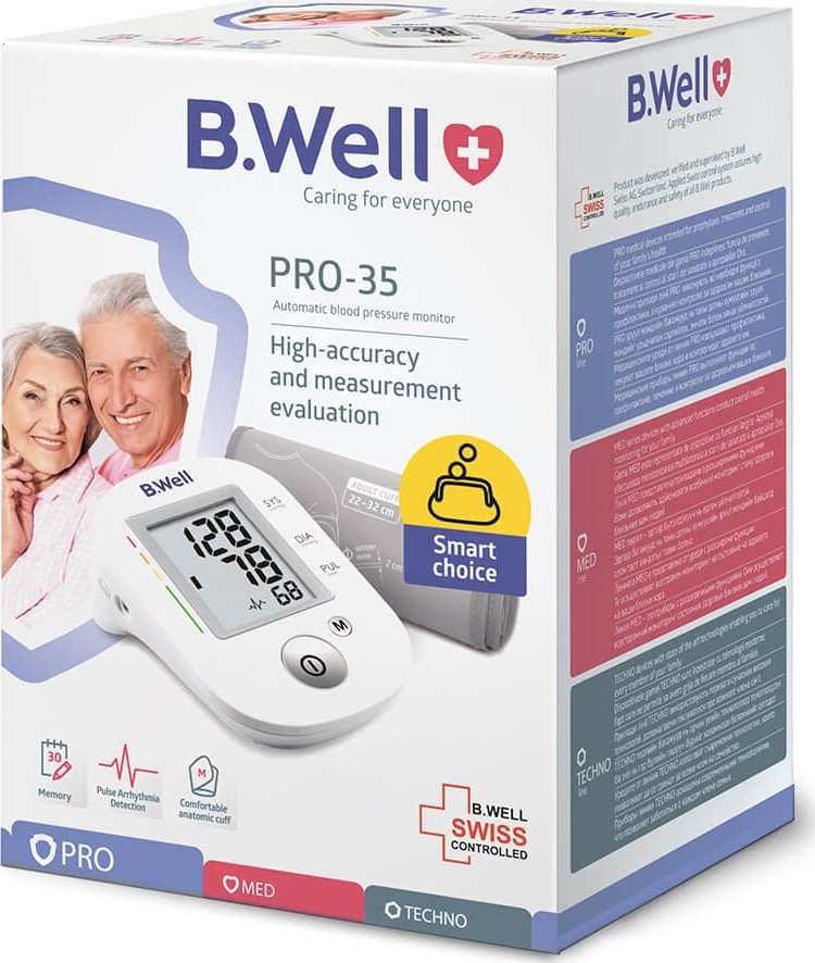 B.Well Pro-35 Blodtryksmåler, med manchet