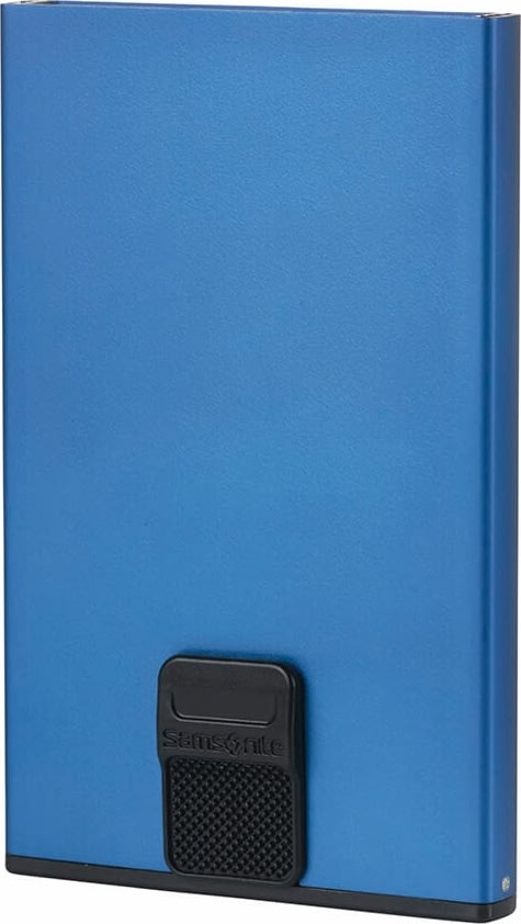Samsonite Alufit RFID Card Case Wallet, blå