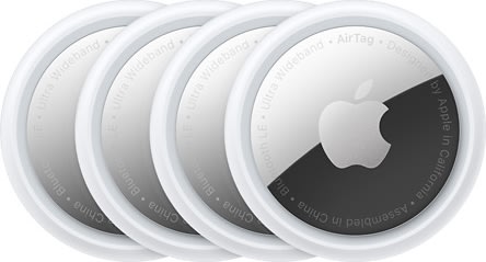 Apple AirTag, 4 stk.