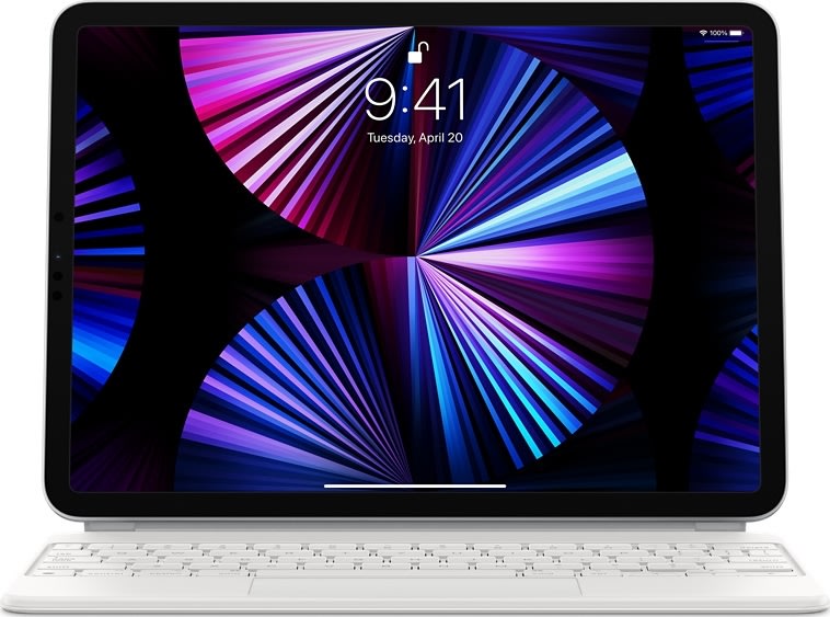Apple Magic Keyboard til 11" iPad Pro, dansk, hvid