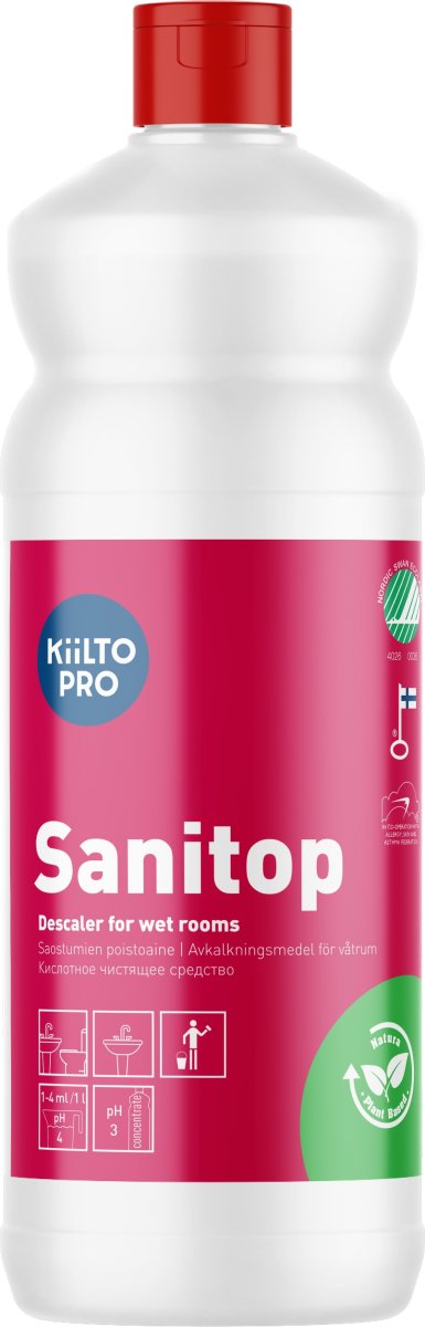 Kiilto Pro Natura Rengøring | Sanitop | 1 L