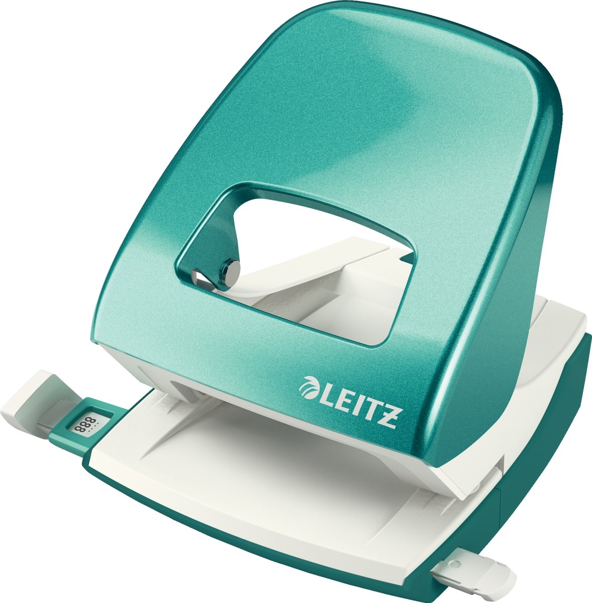 Leitz 5008 WOW Hulapparat | 30 ark | Isblå
