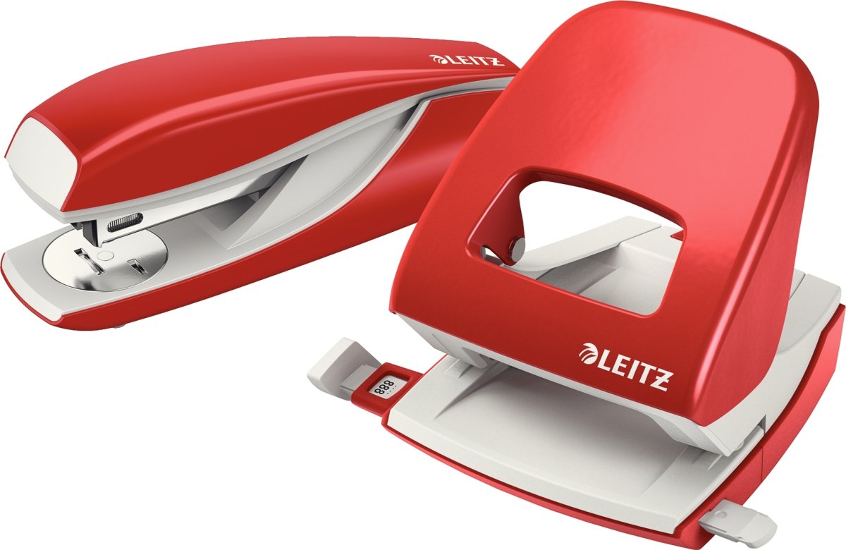Leitz 5008 Hulapparat | 30 ark | Rød