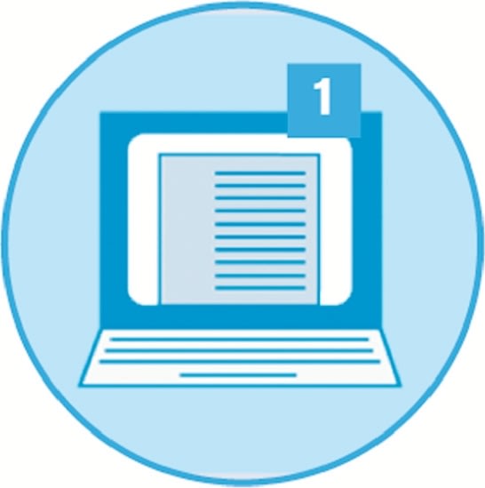 Esselte Maxi Register | A4 | Printbar | 1-5