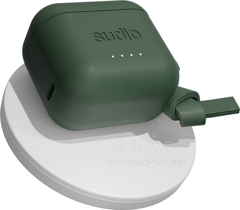 Sudio ETT True Wireless ANC høretelefoner, grøn