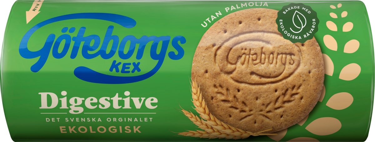 Göteborgs Digestive Økologiske Kiks, 400 g