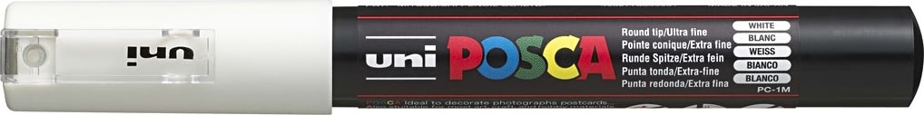 Posca Marker | PC-1M | EF | 0,7-1 mm | White