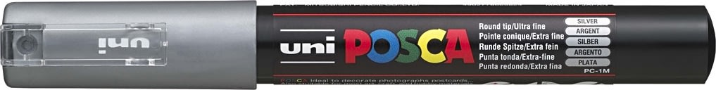 Posca Marker | PC-1M | EF | 0,7-1 mm | Silver