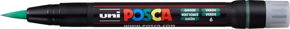 Posca Marker | PCF350 | Brush | 1-10 mm | Green
